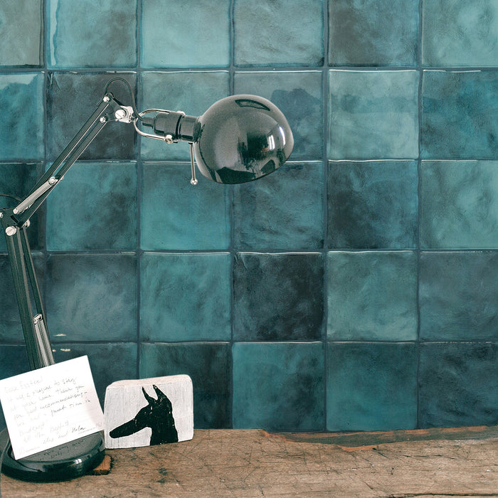 Dosseret Smart Tiles peler et coller 9 x 9, 4 feuilles - Zellige Costa