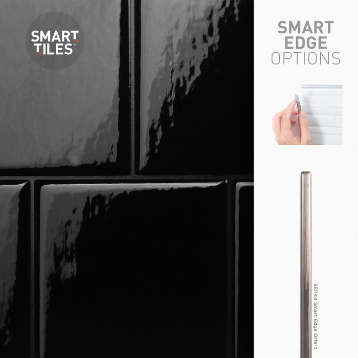 Dosseret Smart Tiles peler et coller 22 x 8, 2 feuilles - Square Berlin