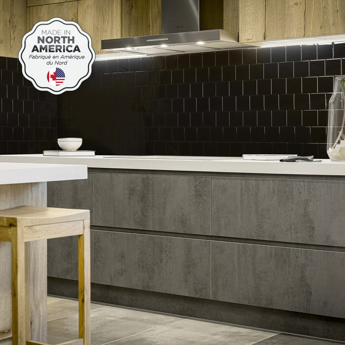 Dosseret Smart Tiles peler et coller 22 x 8, 2 feuilles - Square Berlin