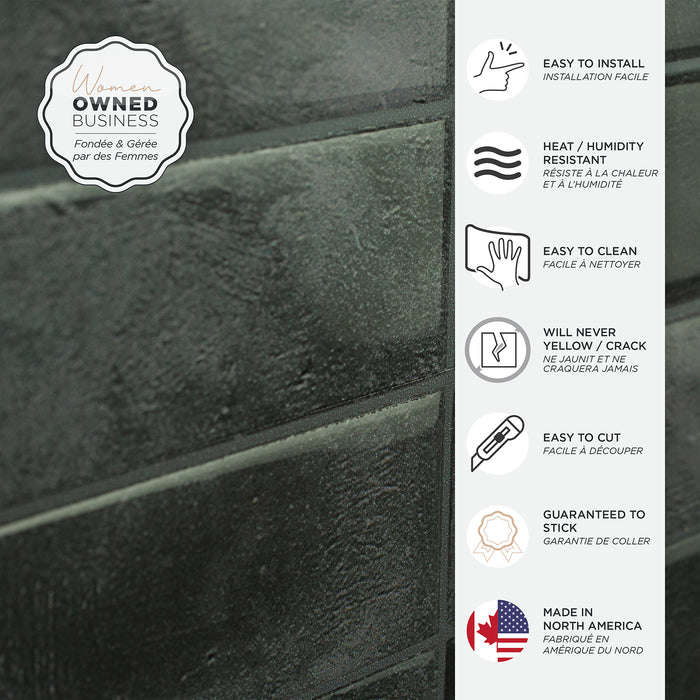 Dosseret Smart Tiles peler et coller 12 x 9, 4 feuilles - Morocco Zaida