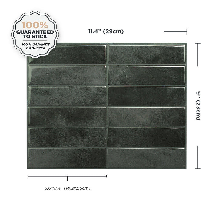 Dosseret Smart Tiles peler et coller 12 x 9, 4 feuilles - Morocco Zaida