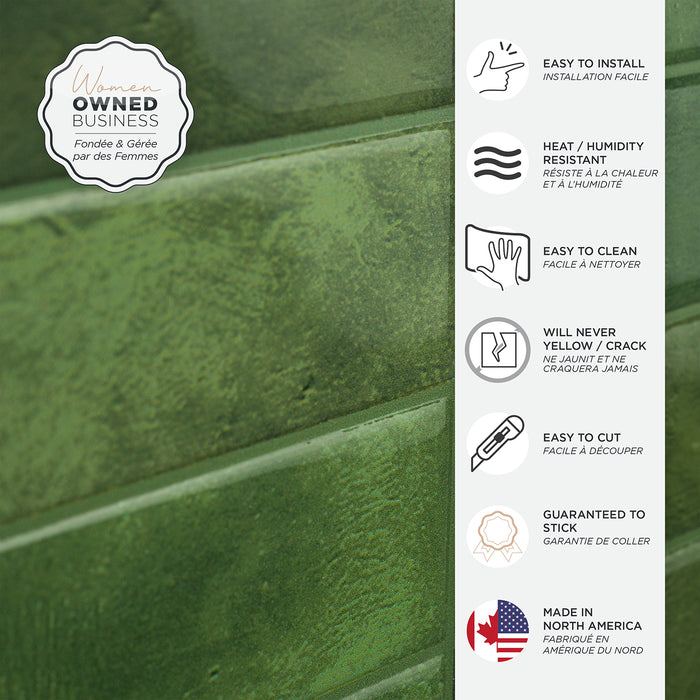 Dosseret Smart Tiles peler et coller 12 x 9, 4 feuilles - Morocco Sefrou