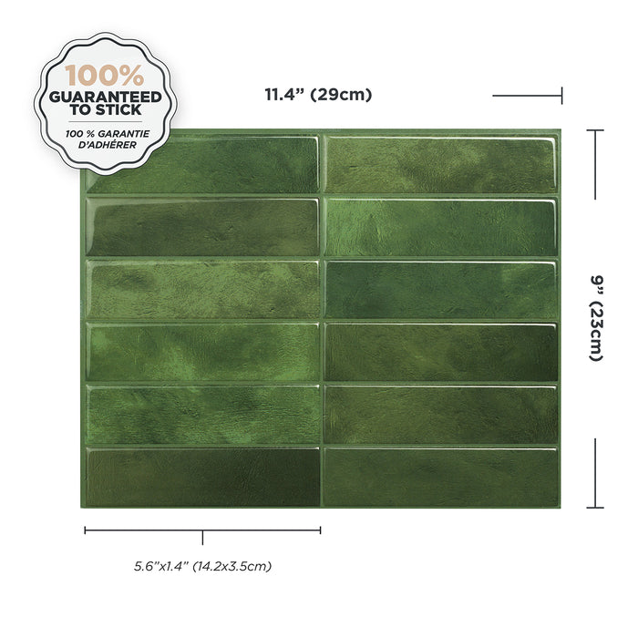 Dosseret Smart Tiles peler et coller 12 x 9, 4 feuilles - Morocco Sefrou