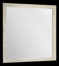  Miroir de commode de chambre à coucher Soren, à fixer au meuble ou à suspendre au mur - chêne blanchi