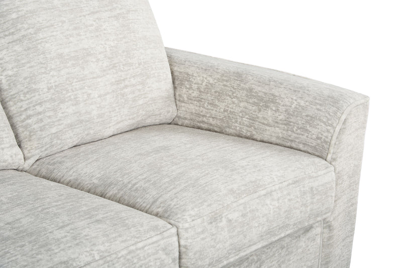 Sofa personnalisable Arc de Sofa Lab de 86 po fabriqué au Canada en tissu - Plush Oyster