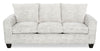 Sofa personnalisable Arc de Sofa Lab de 86 po fabriqué au Canada en tissu - Plush Oyster