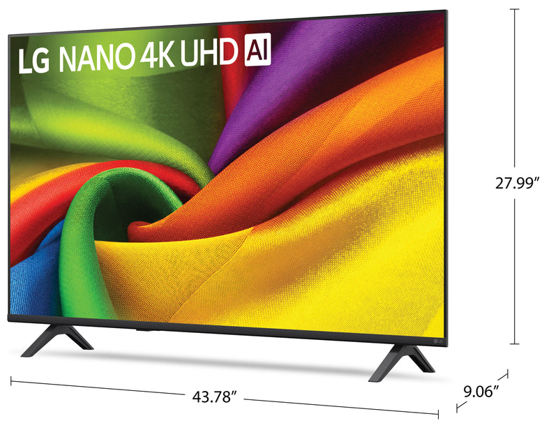 Téléviseur intelligent LG NU850 Nano 4K de 50 po avec webOS (50NU850BPUA.ACC) - modèle 2026