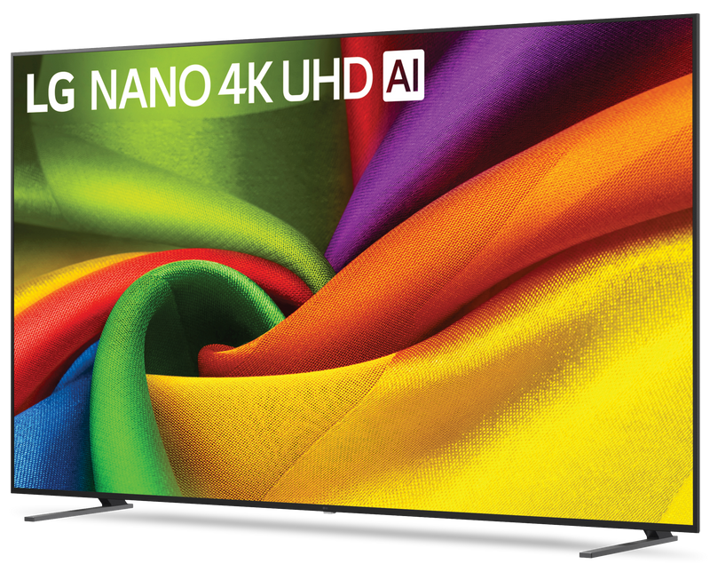 Téléviseur intelligent LG NU850 Nano 4K de 98 po avec webOS (98NU850BPUB.ACCQ) - modèle 2026