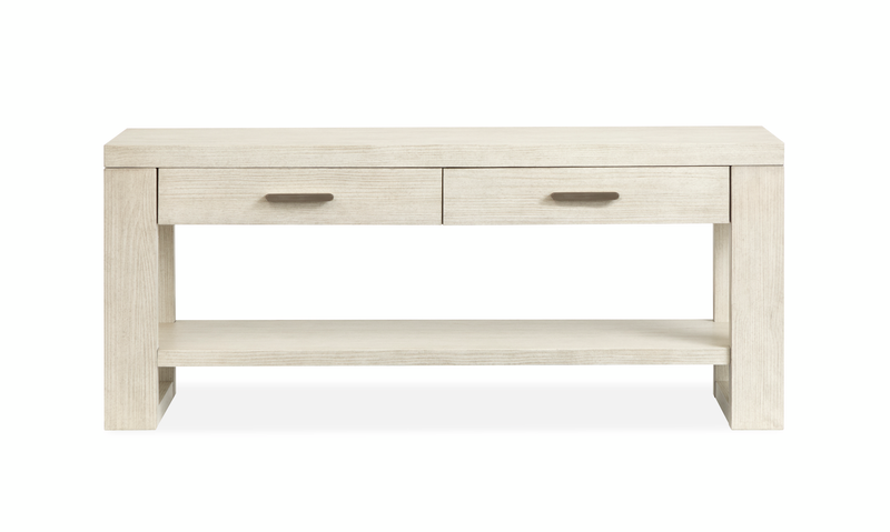 Table de salon Albany de 64 po avec rangement - brume de Balboa