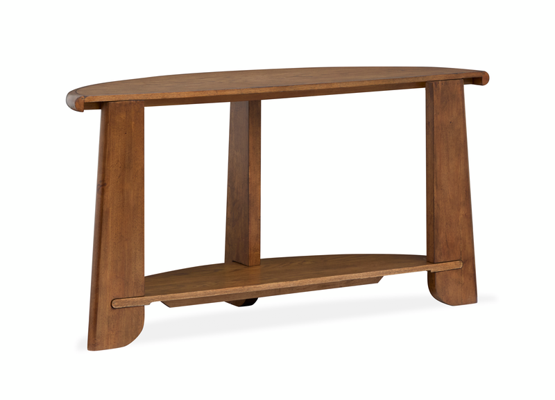 Table de salon Baltic de 54 po avec rangement - brun-fauve 
