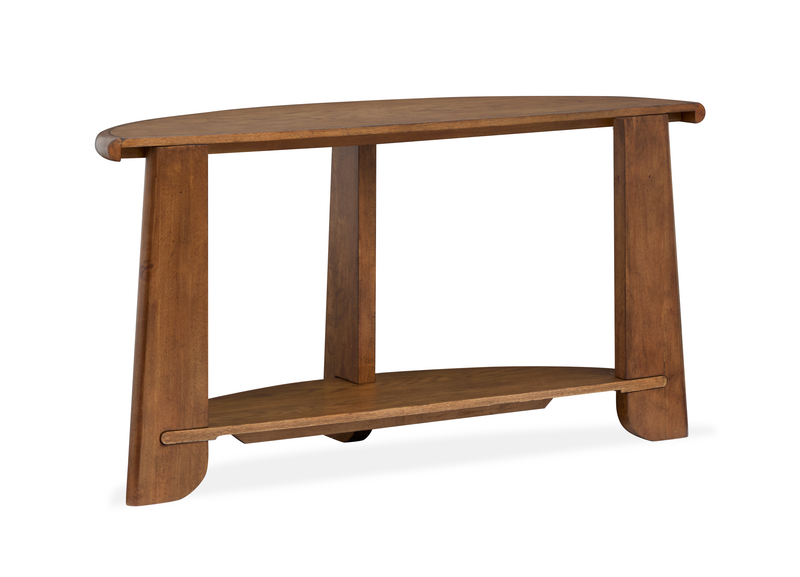Table de salon Baltic de 54 po avec rangement - brun-fauve 