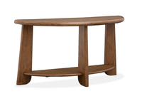  Table de salon Baltic de 54 po avec rangement - brun-fauve