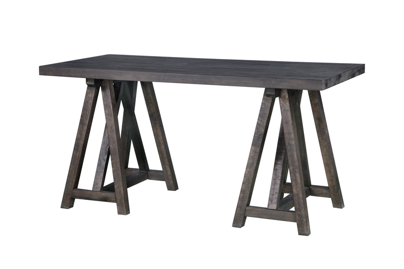 Bureau Benhill de 62 po - charbon vieilli