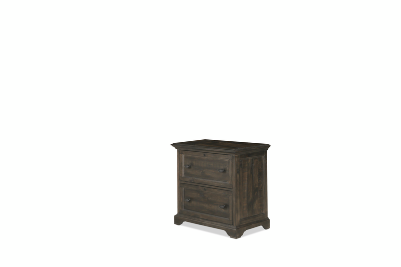 Classeur Bingham de 32 po avec tiroirs verrouillables - grain de poivre