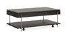 Table à café Corrall de 50 po avec dessus relevable et rangement - Briarsmoke foncé