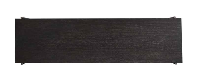 Table de salon Corrall de 60 po avec rangement - Briarsmoke foncé