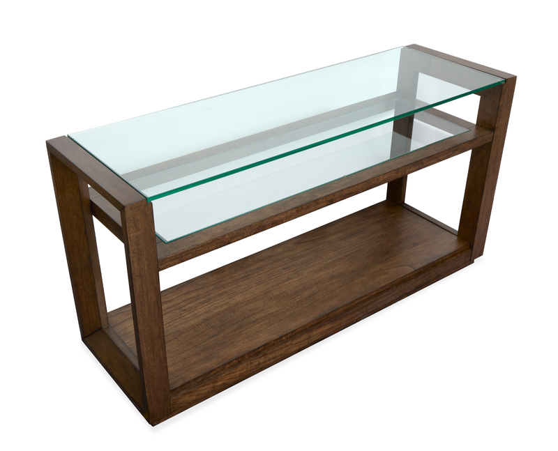 Table de salon Drover de 54 po avec rangement - cannelle 