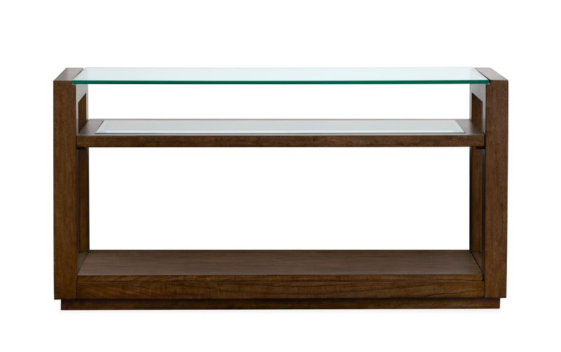 Table de salon Drover de 54 po avec rangement - cannelle 