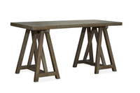 Bureau Gerrard de 62 po - gris tourterelle