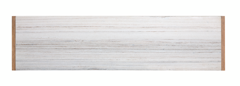 Console de couloir Grafton de 70 po avec dessus en marbre - brun sierra