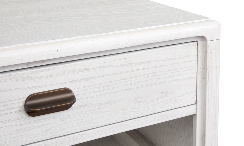 Table à café Holton de 50 po avec rangement - perle 