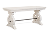 Bureau Milson de 64 po avec rangement - albâtre