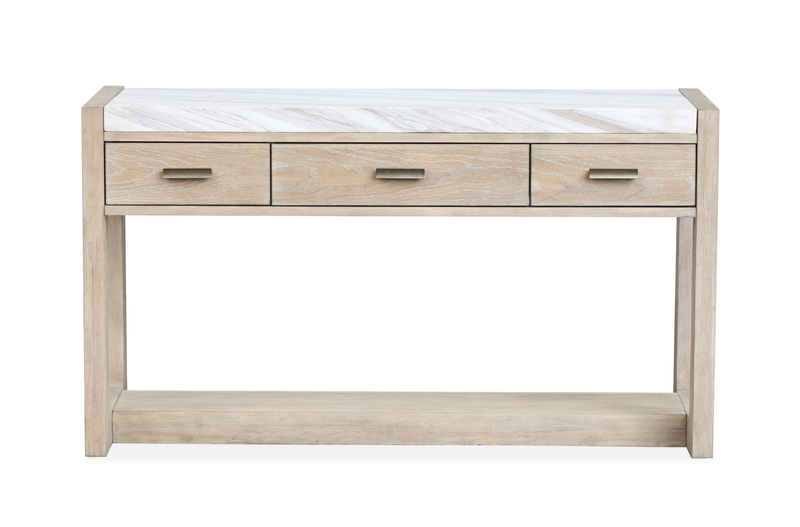 Table de salon Penley de 50 po avec rangement - chamois galerie