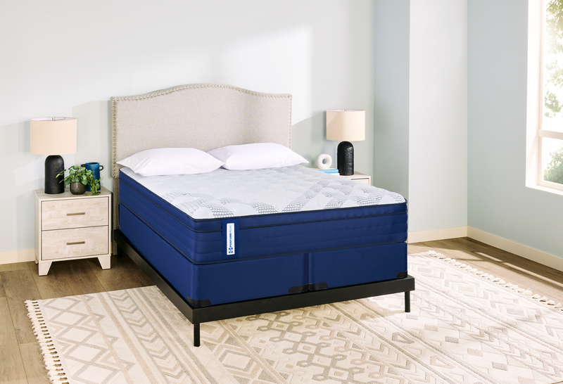 Matelas ferme à Euro-plateau Lambton PosturepedicMD de série 950 de Sealy pour très grand lit