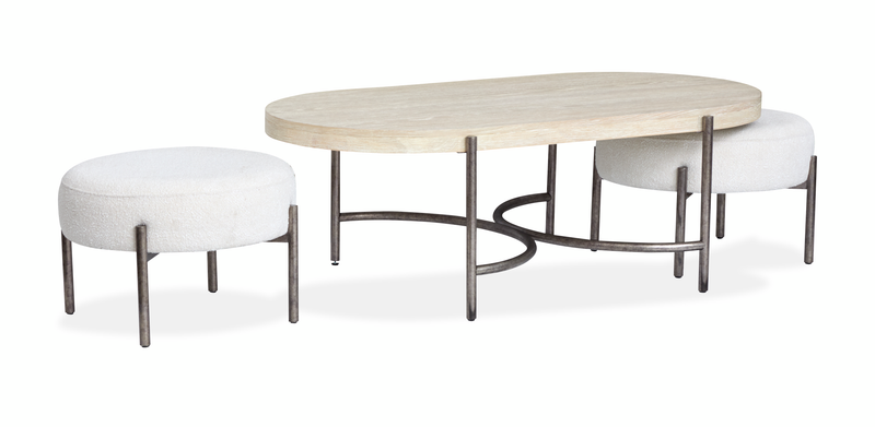 Table à café Sheriden de 52 po - gris Edgecomb