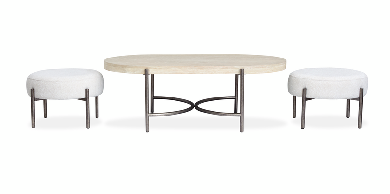 Table à café Sheriden de 52 po - gris Edgecomb