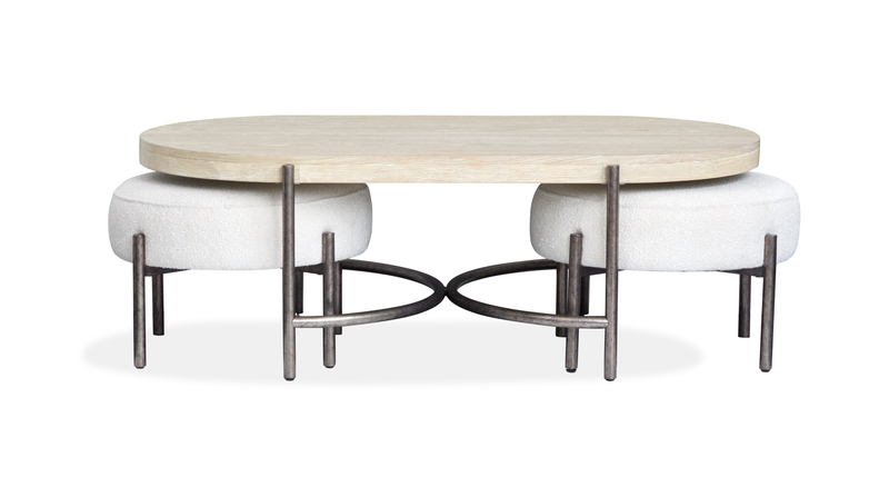 Table à café Sheriden de 52 po - gris Edgecomb