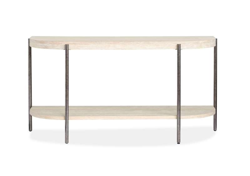 Table de salon Sheriden de 56 po avec rangement - gris Edgecomb