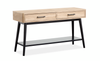 Table de salon Tyssen de 50 po avec rangement - bois de grève