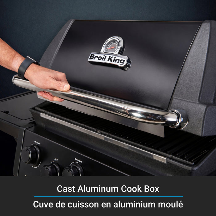 Broil King Signet 320 Shadow 3-bruleurs 40 000 BTU Barbecue a gaz propane - 844154