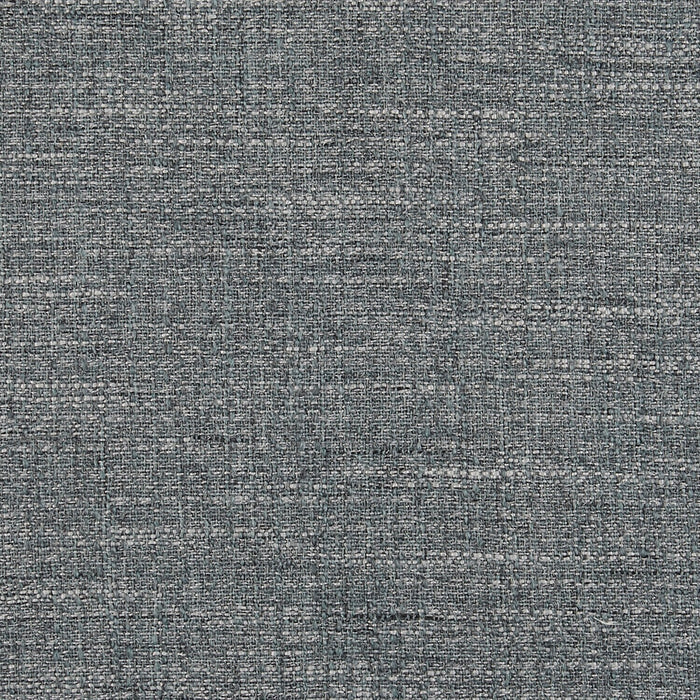 Fauteuil d’appoint à oreilles Sofa Lab personnalisable de 32 po fabriqué au Canada en tissu d’apparence lin - gris Luna Pewter