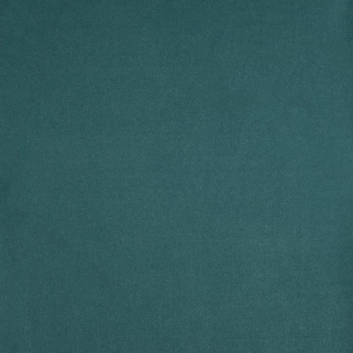 Pouf personnalisable The Curve de Sofa Lab de 31 po fabriqué au Canada en tissu de velours - bleu Sea Blue