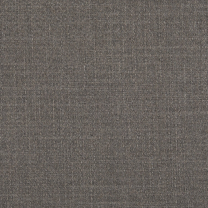 Fauteuil d’appoint à oreilles Sofa Lab personnalisable de 32 po fabriqué au Canada en tissu d’apparence lin - gris Luna Smoke