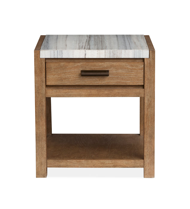 Table de bout Timber de 22 po - brun sierra