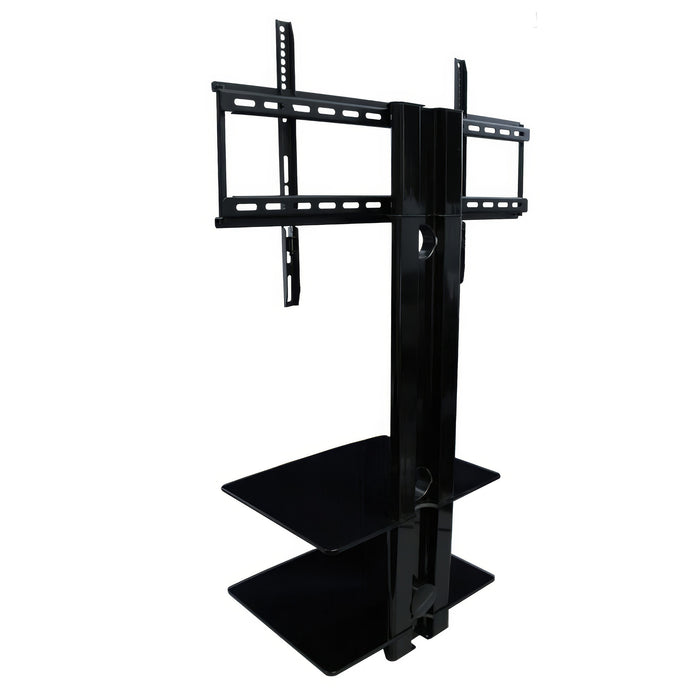 Meuble pour téléviseur TygerClaw avec 2 tablettes pour téléviseurs de 32 po à 65 po - noir
