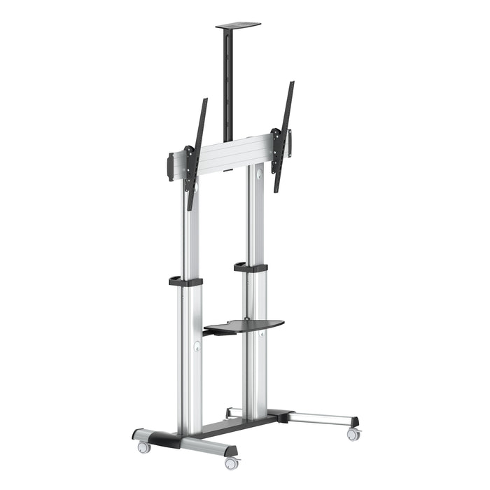 Meuble pour téléviseur TygerClaw pour téléviseurs de 55 po à 102 po - argenté