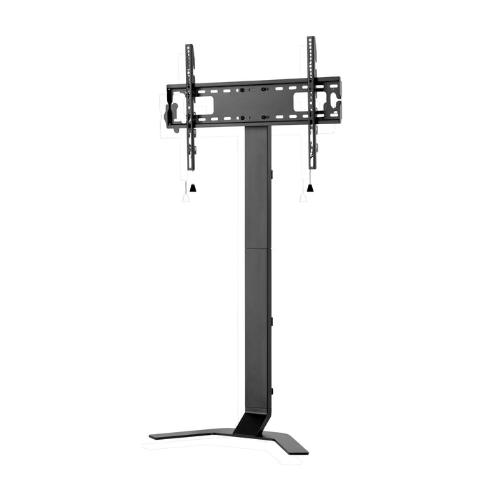 Socle de plancher mince TygerClaw pour téléviseur - gris