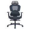Fauteuil de jeu et de bureau ergonomique Duoflex de TygerClaw à dossier haut - rouge