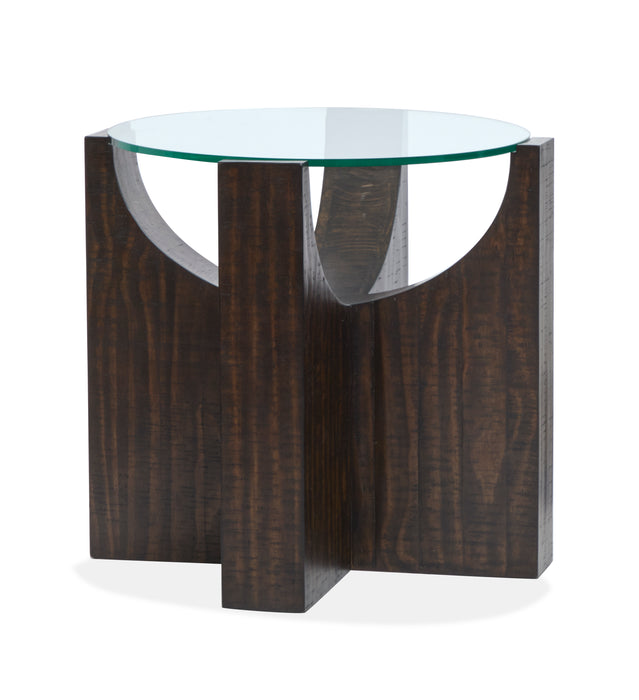 Table d’appoint Temple de 28 po - taverne rustique