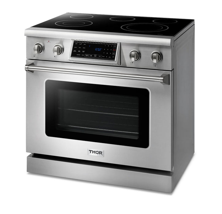 Cuisinière professionnelle électrique Thor Kitchen de 6 pi³ à panneau inclinable - TRE3601