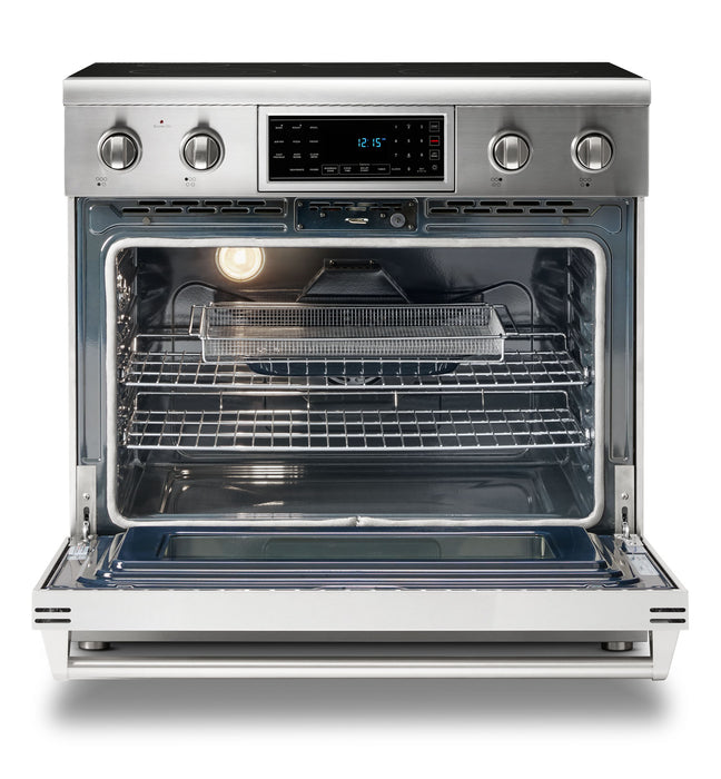 Cuisinière professionnelle électrique Thor Kitchen de 6 pi³ à panneau inclinable - TRE3601
