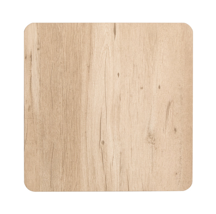 Table d’appoint Tyssen de 18 po avec rangement - bois de grève