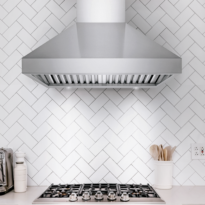 Hotte de cuisinière murale Victory de 36 po et de 1200 pi3/min en acier inoxydable - Twister-MAX-36