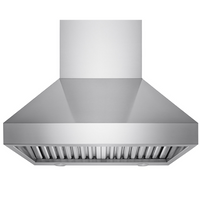 Hotte de cuisinière murale Victory de 36 po et de 1200 pi3/min en acier inoxydable - Twister-MAX-36