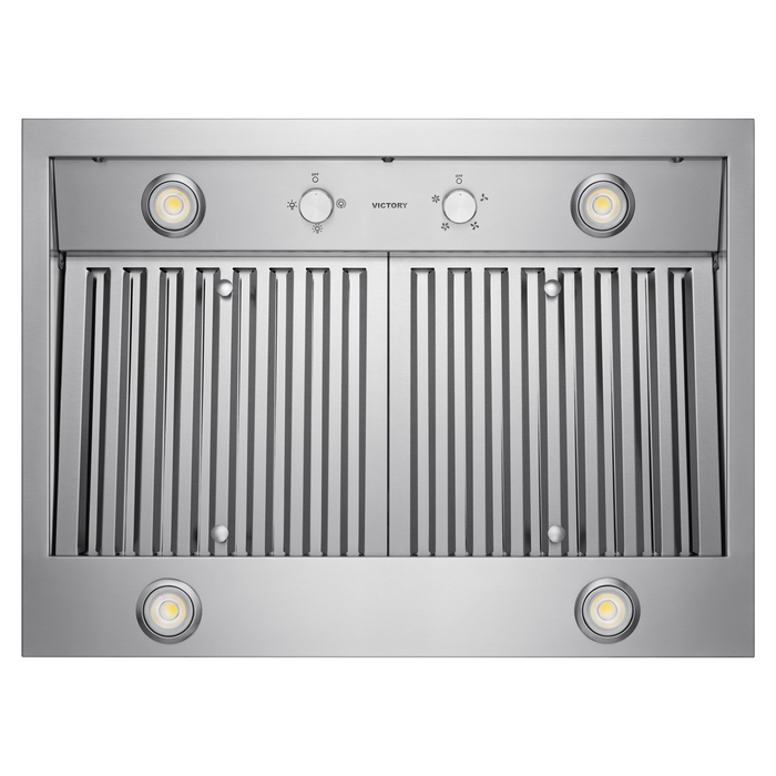 Hotte de cuisinière murale Victory de 36 po et de 750 pi3/min en acier inoxydable - Twister-36