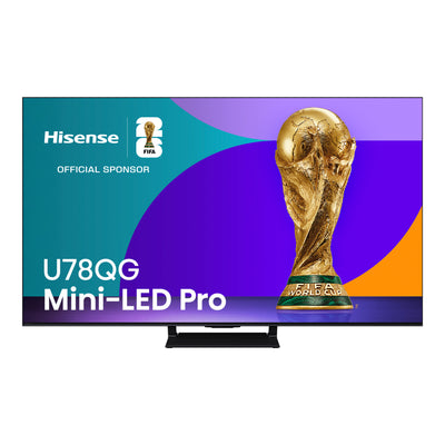 HISENSE 85" U78QG Mini-LED QLED AI 4K UHD Smart Google TV (85U78QG) – 2025 Model | Téléviseur intelligent QLED à Mini DEL HISENSE U78QG UHD 4K de 85 po avec IA et Google TVMC (85U78QG) - modèle 2025